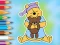 Coloring Book: Winnie With Toy Bear — libreng online na laro
