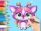 Coloring Book: Cute Fluvsies — free online game