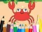 Permainan Coloring Book: Happy Crab secara online