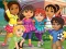 Jigsaw Puzzle: Dora Into City — free online game