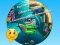 Round Jigsaw Puzzle Collect Pictures of Funny Ocean Inhabitants — free online game