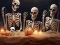 Trò chơi Halloween Skeleton Colony Escape trực tuyến