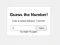 Number Guessing Game — free online game