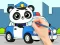 Coloring Book: Police Panda — free online game