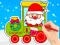 Coloring Book: Christmas Train — free online game