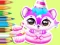 Coloring Book: Baby Fluff's Birthday — free online game
