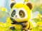 Jigsaw Puzzle: Panda Bee — free online game
