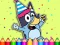 Coloring Book: Bluey's Birthday — free online game