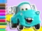 Cluiche Coloring Book: Mater Cars ar líne