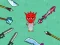 Red Sprunki With A Sword — free online game