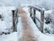 Bridge Winter Snow Jigsaw — free online game