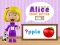 World of Alice First Letter — free online game
