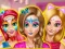 Princesses Room Face Painting — free online game