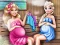 Mchezo Cute Mommies Pregnant Sauna online