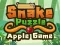 Snake Puzzle Apple Game — free online game