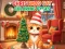 Christmas Cat Coloring Pages — gratis online spil