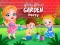 Baby Hazel. Garden party