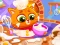 Lovely Virtual Cat At Restaurant — free online game