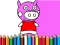 Back To School Coloring Book Pig — free online game