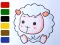Baby sheep ColoringBook — free online game