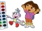 Dora The Explorer Coloring Book — free online game