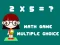 Math Game Multiple Choice — free online game