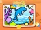 Color By Code: Dolphin — free online game