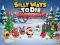 Гульня Silly ways to die: Christmas Party онлайн