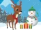 Christmas Deer Jigsaw — free online game