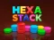 Spēle Hexa Stack online