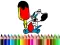 Játék Back To School: Mouse Coloring online