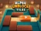 Гульня Alpha Unblock Tiles онлайн