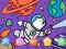 Color By Code Space Bear — free online game