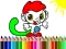 Back To School: Monkey Coloring — free online game