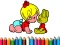Back To School: Aby Girl Coloring — free online game