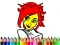 Back To School: Cute Girl Coloring — free online game