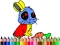 Back To School: Rabbit Coloring Book — free online game