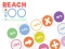 Cluiche Reach 100 Game of dots ar líne