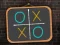 Tic Tac Toe blackboard — free online game