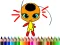 Trò chơi Back To School: Dotted Girl Coloring trực tuyến