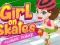 Girl on Skates: Flower Power — free online game