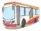 Cartoon Bus Slide — free online game