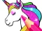 Unicorn Coloring Book Glitter — free online game