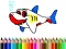 Back To School: Shark Coloring Book — free online game