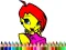 Back To School Winks Coloring Book — free online game