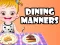 Hra Baby Hazel Dining Manners online