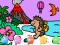 Color By Code Volcano Hedgehog — ücretsiz çevrimiçi oyun