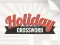 Holiday Crossword — free online game