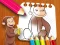 Curious George Coloring Book — free online game