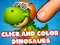 Click And Colors Dinosaurs — free online game